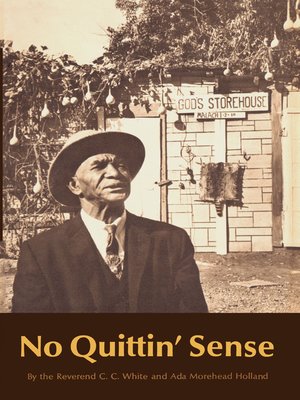cover image of No Quittin' Sense